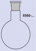 Колба из кварцевого стекла Neubert-glas круглодонная, 500 мл