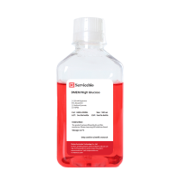 Среда DMEM, высокое содержание глюкозы, с L-глутамином, без ХЕПЕС, без пирувата натрия, с феноловым красным, Servicebio, Китай