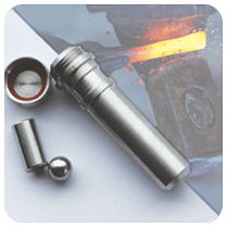 Пробирки металлические 2 мл, с шариком из н/ж, d 6,35 мм, MP Biomedicals