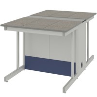 Стол островной низкий ЛАБ-PRO СОКн 90.150.75 KG