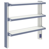 Стеллаж высокий к пристенному столу ЛАБ-PRO СТПв 120.27.105