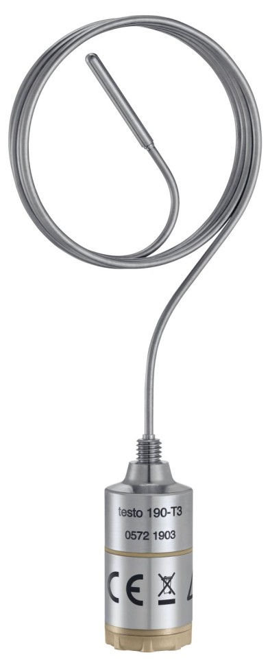 testo 190-T3 - CFR-логгер данных температуры с длинным гибким зондом