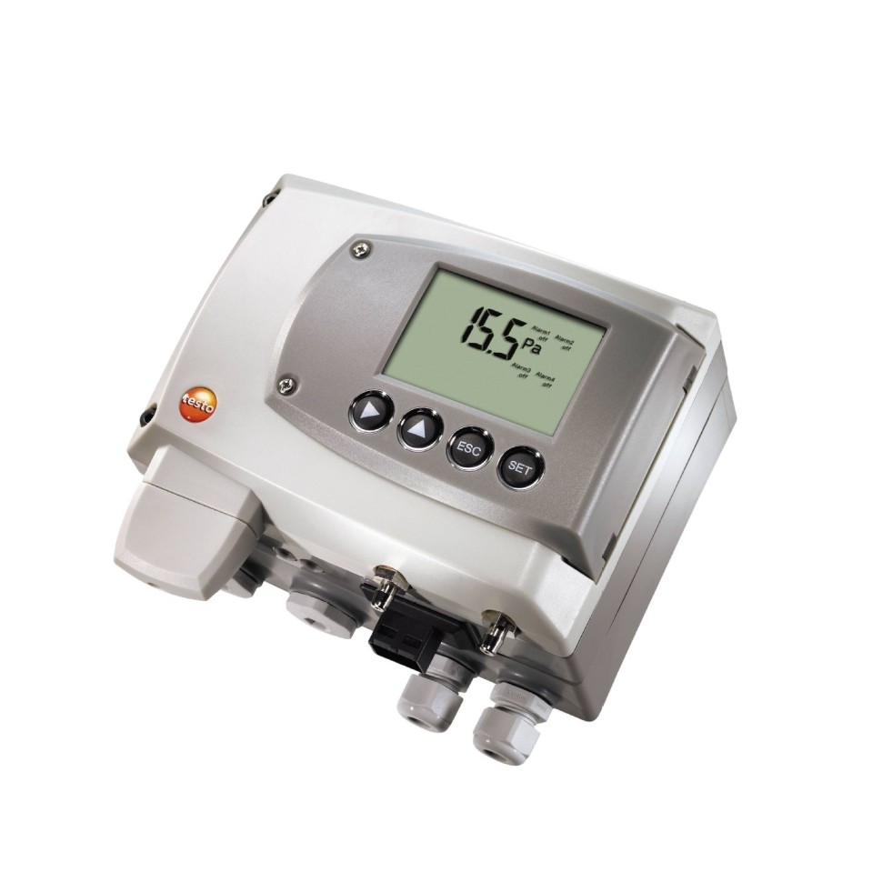 testo 6351 - Трансмиттер дифференциального давления для установки в нормальных зонах