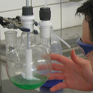 Перемешивающий элемент Bohlender полумесяц, длина 450 мм, 65 х 18 х 3 мм, PTFE