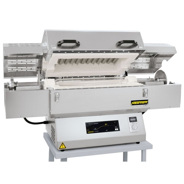 Трубчатая печь вращающаяся Nabertherm RSRB 80-500/11/P580, для пакетной обработки, 1100°C