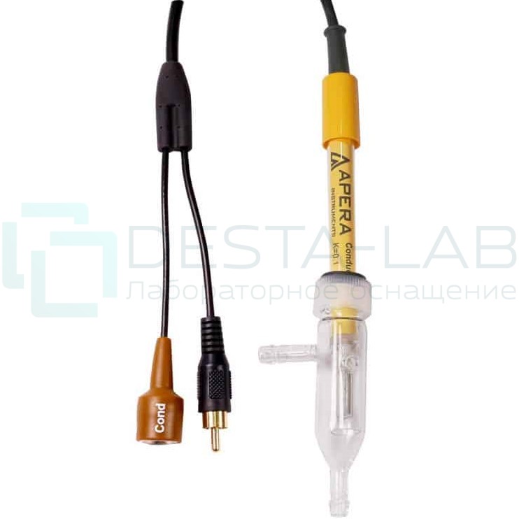 Датчик проводимости DJS-0.1-F на чистую воду, с термодатчиком