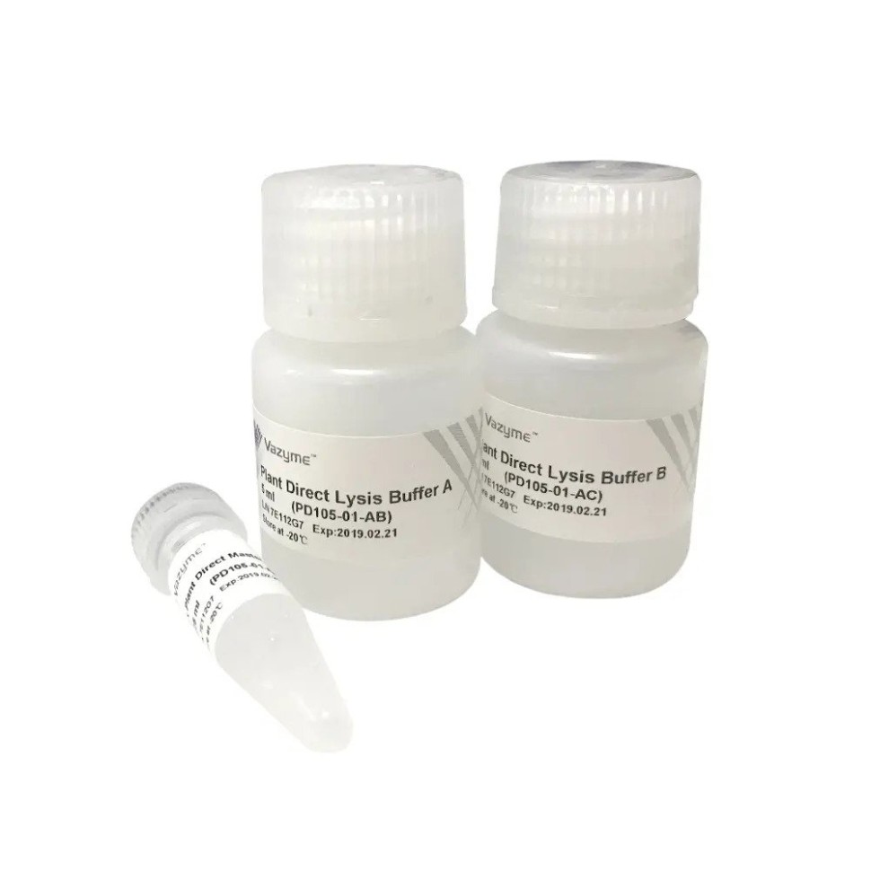 Набор для прямой ПЦР, для высокопроизводительного скрининга растений, Plant Direct PCR Kit PD105, Vazyme, Китай