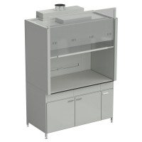 Шкаф вытяжной без подвода воды с ВЗБ светильником 1500х900х2145 мм, раб. поверхность - LABGRADE