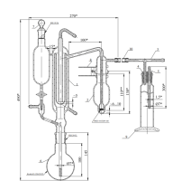 Аппарат для определения диоксида серы в вине