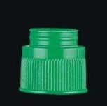 Пробка-крышка, ПЭ, d 15 мм, зеленая, 2500 шт/уп, Deltalab