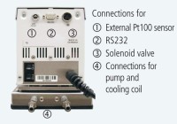 Термостат охлаждающий Julabo F25-ME, объем ванны 4,5 л, мощность охлаждения при 0°C - 0,2 кВт
