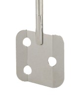 Перемешивающий элемент лопастной, квадратный, 3 отверстия, d 70 мм, длина 400 мм, нержавеющая сталь, Bochem (DM_BC-9404)