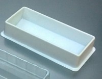 Ванночка для реагентов 200 мл, ПС, белая, Sovtech