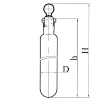 Пробирка П4-5-10/19 ПМ ГОСТ 25336-82