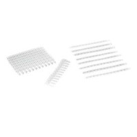 Пробирки для ПЦР в стрипах, 0,2 мл, 1×12, с выпуклыми крышками, бесцветные, полипропилен, 20 шт./уп., Bio-Rad