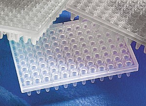 Планшеты для ПЦР, 96-лун., Thermowell, бесцветные, полипропилен, 25 шт./уп., 25 шт./кор., Corning
