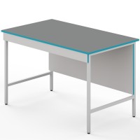 Открытый стол для работы сидя со столешницей из химстойкого пластика СЛН НВК 1200 ПЛАСТ