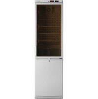 Холодильник комбинированный лабораторный ХЛ-340(ТС) ПОЗиС (270/130 л) с тонированной стеклянной и металлической дверью