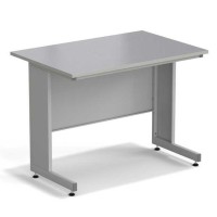 Стол пристенный ЭКРОС 1200х800х900 мм, раб. поверхность - МОНОЛИТНЫЙ КЕРАМОГРАНИТ с ПВХ кромкой