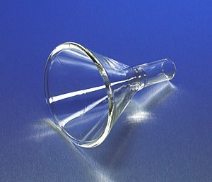 Воронка лабораторная, стекло, d 150 мм, h 157 мм, для порошков, 12 шт/уп, Pyrex (Corning)