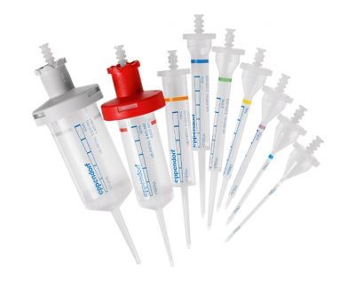 Наконечники Combitips advanced, 50 мл, светло-серый, 100 шт/уп, Eppendorf
