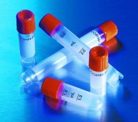 Криопробирки 2,0 мл, без юбки, внеш. резьба, круглое дно, стер., 50 шт./уп., 500 шт./ кор, Corning