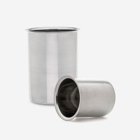 Стакан ISOLAB 500 мл, низкий, нержавеющая сталь