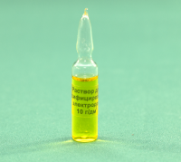 Раствор для модифицирования поверхности углеродсодержащих электродов, Томьаналит