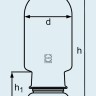 Бюкс DURAN Group 600 мл, для взвешивания, круглодонный, с крышкой, стекло