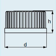 Крышка DURAN Group GLS80, винтовая, PP