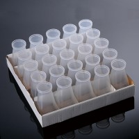 Бутылки для разведения дрозофил, 57x57x103 мм, полипропилен, в лотке, 25 шт/упак, 8 упак/короб, Biologix, Китай