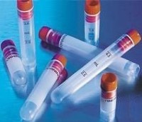 Криопробирки 2,0 мл, с юбкой, внутр. резьба, круглое дно, стер., 50 шт./уп., 250 шт/ кор, Corning