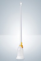 Автоматическая бюретка по Шиллингу Hirschmann 50 : 0,1 мл, с линией Шеллбаха, синяя градуировка