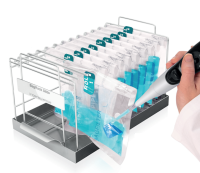 Стойка-штатив для пакетов 10 х 400 мл, слайдер, BagRack Slide, Interscience