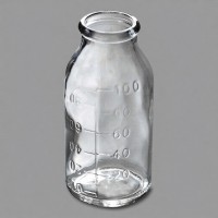 Бутылка стеклянная тип ll-100-2-МТО, для крови, трансфузионных и инфузионных препаратов по ГОСТ 10782-85