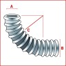 Гофрированный шланг Bohlender Ø 15.4 х 19.7 мм, PFA