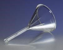 Воронка лабораторная, стекло, d 65 мм, h 121 мм, упрочненная, 48 шт/уп, Pyrex (Corning)