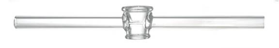 Кран химический, прямой, без пробки, диаметр 4 мм, стекло, DWK Life Sciences (Duran, Wheaton, Kimble)