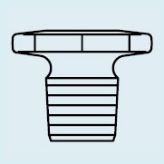 Пробка DURAN Group шлиф NS34/24, стекло