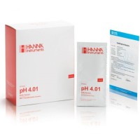 Раствор HI70004C для калибровки рН 4.01, с сертификатом, 25х20 мл