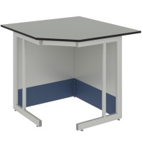 Стол угловой к пристенному столу ЛАБ-PRO СУ 110/80.110/80.90 TR