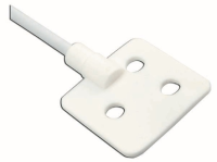 Перемешивающий элемент с плоской лопастью, с квадратной перфорированной лопастью, d 6,8 cм, длина 35 cм, PTFE, DLab, Китай