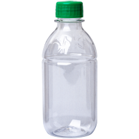 Бутылка круглая ЭКРОС 520 мл прозрачная с крышкой