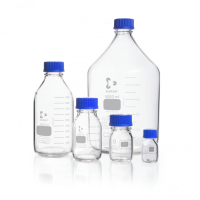 Бутыль 3,5 л, БС до 500°С, d горла внешний 45 мм, с завинчивающейся крышкой, круглая, 1 шт/уп, DWK Life Sciences (Duran, Wheaton, Kimble)