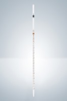 Пипетка градуированная Hirschmann 2 : 0.02 мл класс AS, светлое стекло, синяя градуировка, тип 2