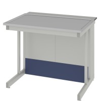 Стол пристенный низкий ЛАБ-PRO CПКн 90.80.75 SS