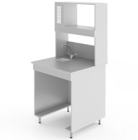 Химический лабораторный стол со столешницей из химстойкого пластика НВ-800 ПСПХ