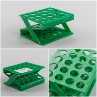 Штатив медицинский полимерный по ТУ 9464-017-29508133-2014, для пробирок ШПА-20, Z-образный на 20 гнезд, Ø 17 мм, п/п