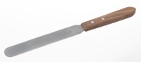 Шпатель с деревянной ручкой, длина 250 мм, лопатка 150×22 мм, нержавеющая сталь, Bochem