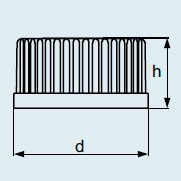 Крышка DURAN Group GLS80, синего цвета, PP